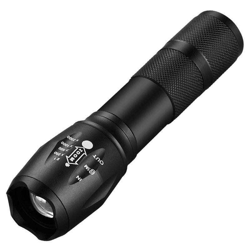 Flashlight strong light rechargeable super bright long-range outdoor household small portable small mini children's lamp durable led