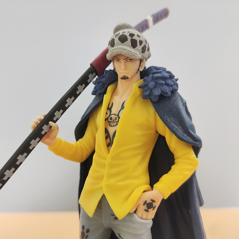DXF One Piece and the Country of Lufei Solon Samurai Kidd Trafalgar Garojing Handmade Model Ornaments