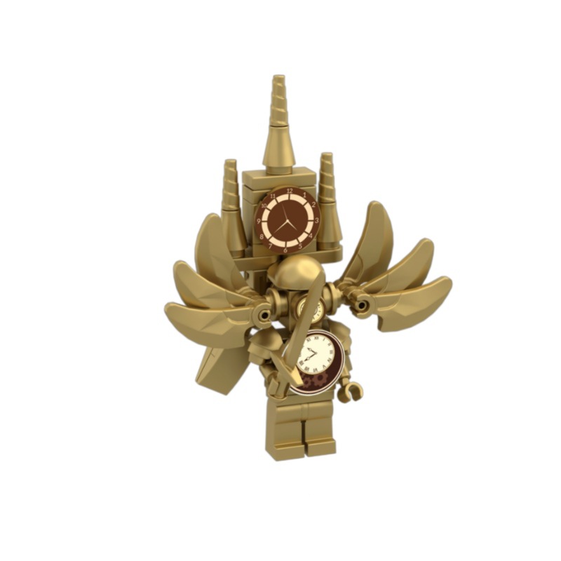 Titan clock man electric drill man woman astronomical toilet man baby building block toilet man and monitor man toy 