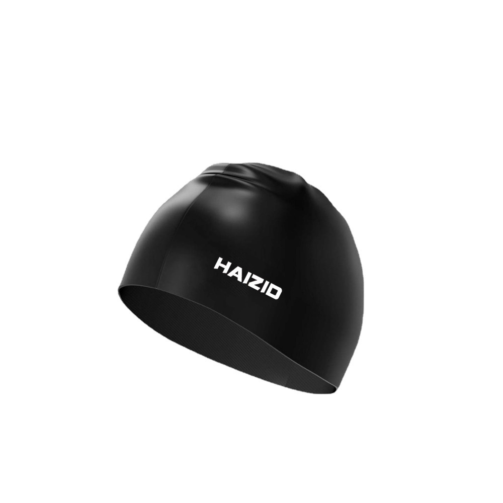 Waterproof silicone cap men's and women's adult universal silicone swimming cap large non-slip silicone hat factory direct sale