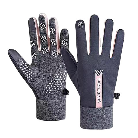 Guantes cálidos para deportes de primavera e invierno para hombres y mujeres, impermeables, a prueba de viento, a prueba de frío, para parejas, ciclismo, conducción, pantalla táctil antideslizante_voghion.com