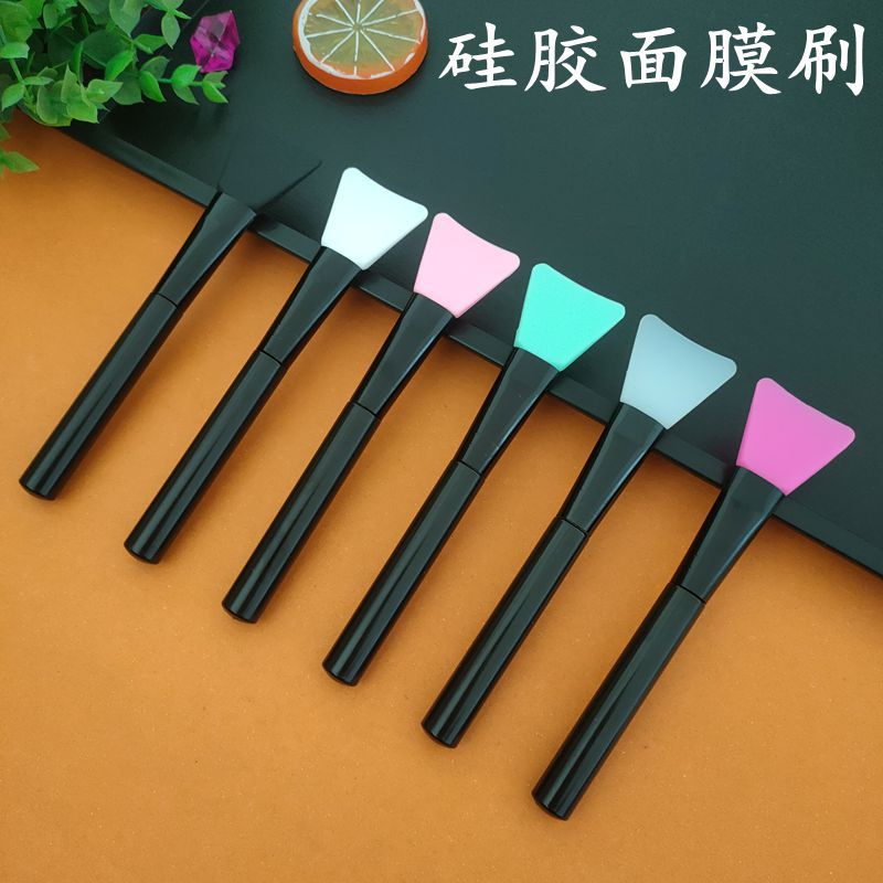 Source supply mask brush silicone mask brush makeup brush soft head silicone adjustment stick DIY beauty tools
