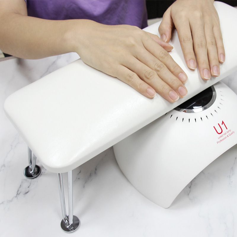 Cross-border supply of microfiber fabric footstool phototherapy machine vacuum cleaner vertical large hand pillow nail art hand pillow