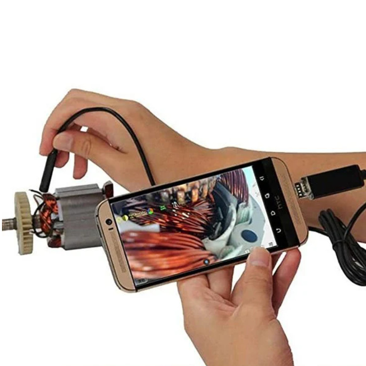 HD industrial pipe endoscope 7mm mobile phone external camera car visual inspection repair endoscope