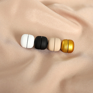 Cross-border foreign trade headscarf fixed magnetic suction buckle female yarn scarf accessories shawl buckle dual-use magnetic buckle iron-absorbing stone scarf buckle