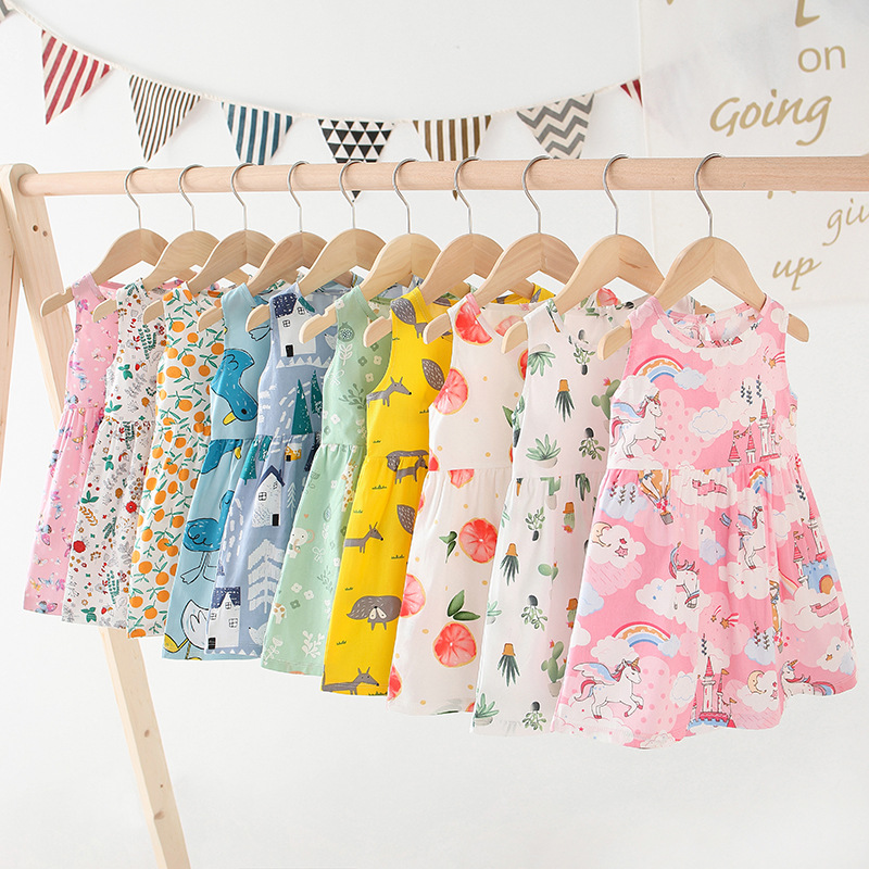 Girls Dress 2023 Children's Dress New Children's Clothes Big Children's Girl Princess Dress Girl's Dress