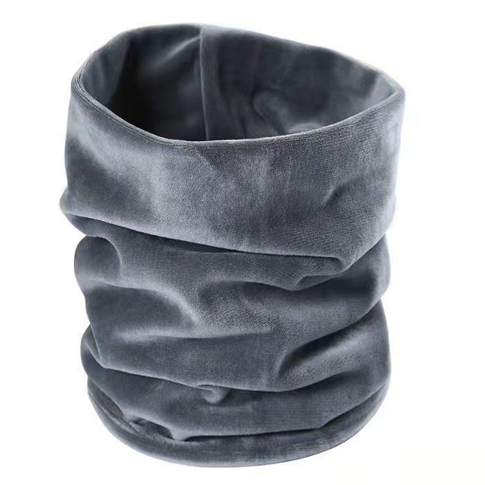 Golden Velvet Scarf Korean Multi-color All-match Super Soft Neck Cover Scarf Cycling Cold-proof Autumn and Winter Collar for Men and Women