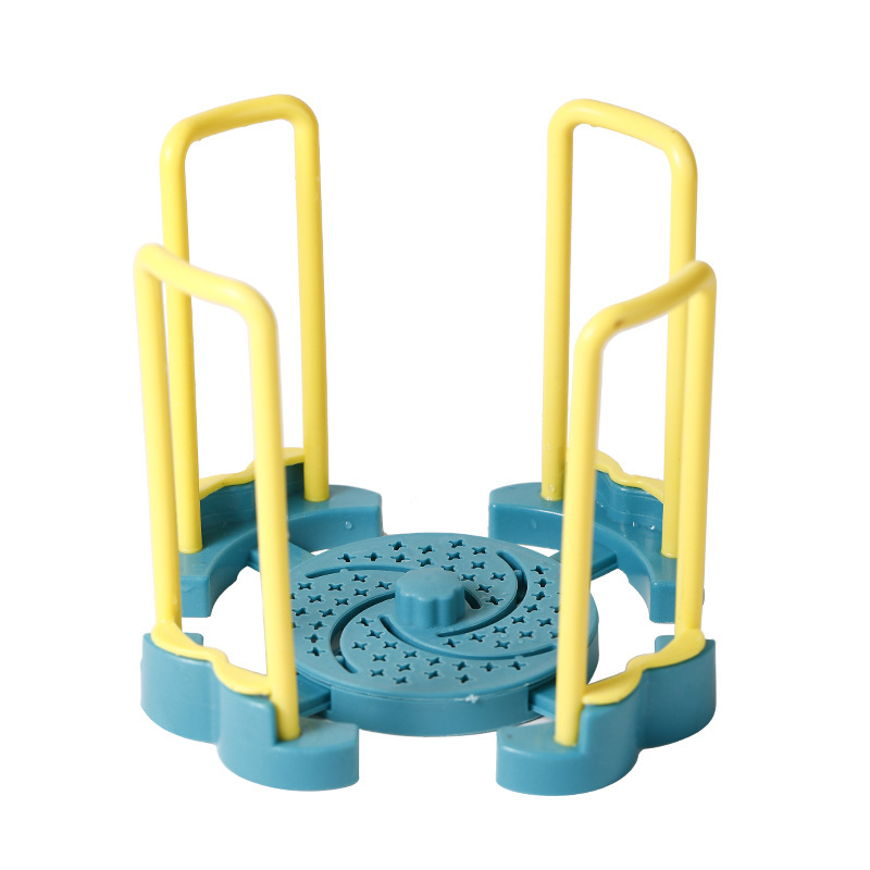 Second-generation retractable draining dish rack kitchen draining dish rack rotating retractable dish rack plastic dish storage rack