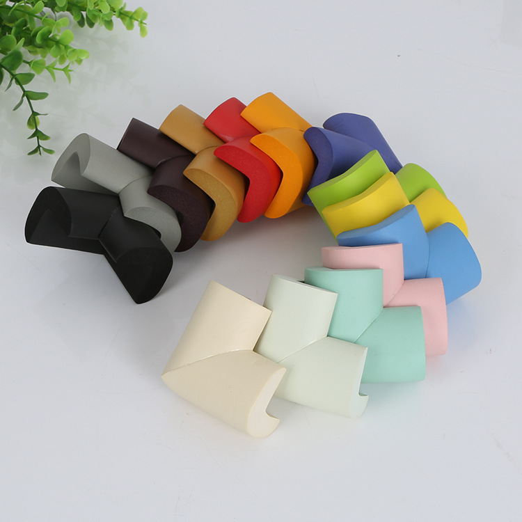 L-type right angle Children's Protective angle glossy thickened widened protective angle baby children's table corner protective angle