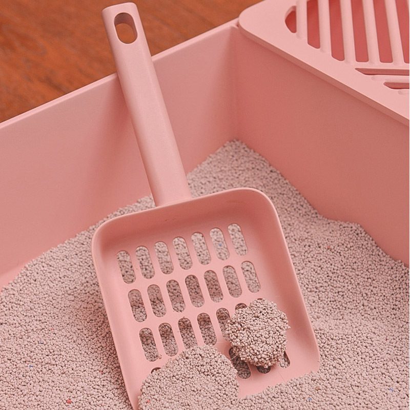 neku original cat litter shovel set wholesale multi-color optional fine hole design large pet cat litter shovel shit tool