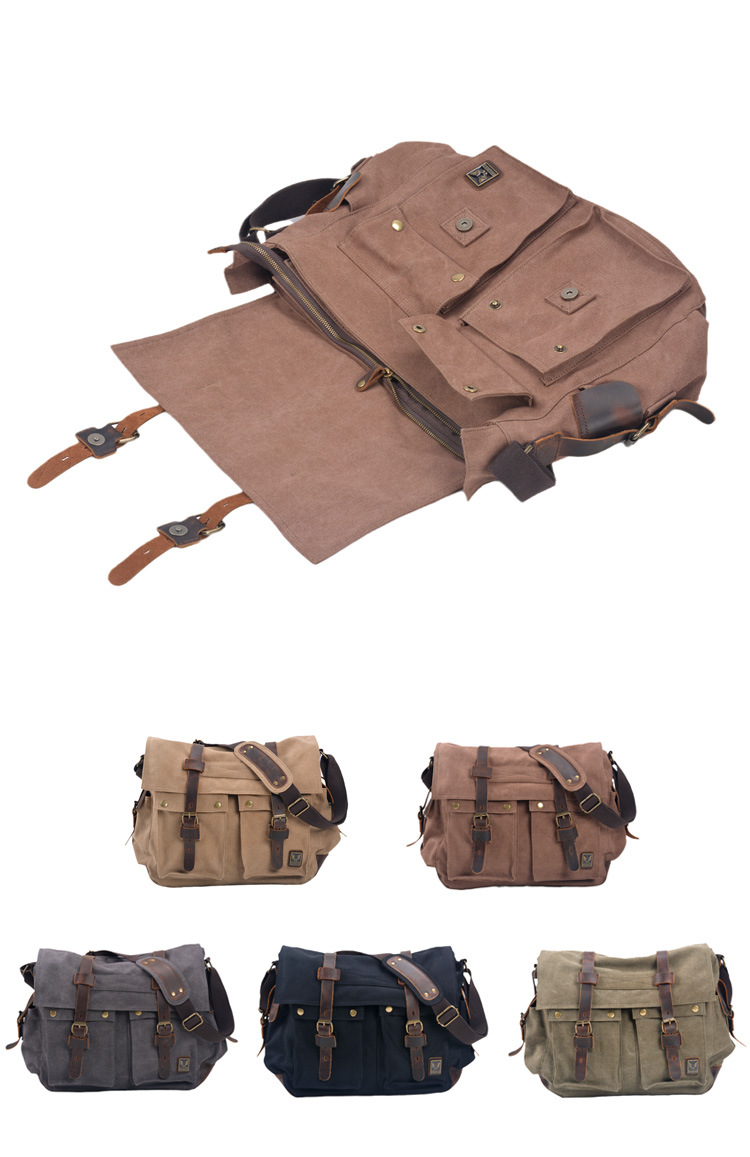 Borsa a tracolla per computer da 17 pollici di grande capacità, borsa a tracolla da uomo in pelle di mucca Crazy Horse, borsa a tracolla retrò europea e americana, borsa casual da scuola_voghion.com