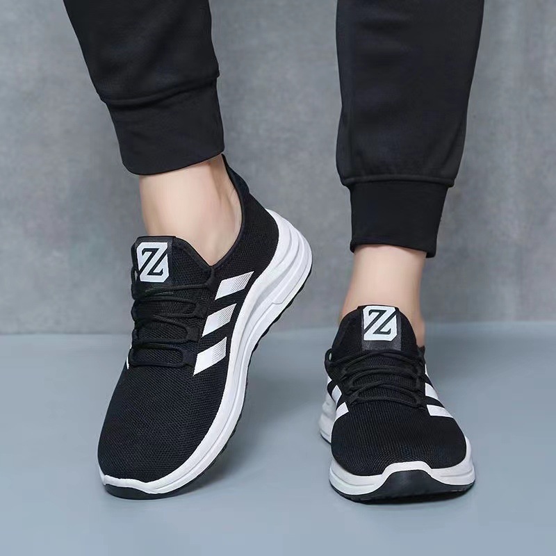 Foreign trade sneaker 2022 new men's fashion shoes summer breathable non-slip mesh casual running shoes men's break