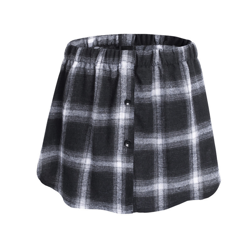 Sweater stacked bottoming artifact skirt spring, autumn and winter inner hem all-match butt-covering small fart curtain hip-covering