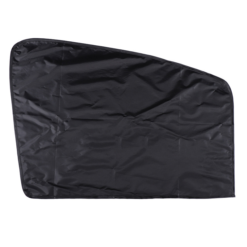 Heat insulation opaque vinyl coating magnetic car curtain shading curtain 10 strong magnetic car magnetic sunshade curtain