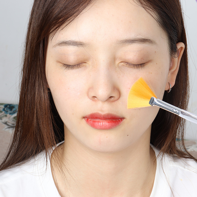 Beauty Salon Skin Management Fruit Acid Rejuvenation Essence Original Liquid Mask Brush Apply Liquid Spa Soft Hair Fan Brush