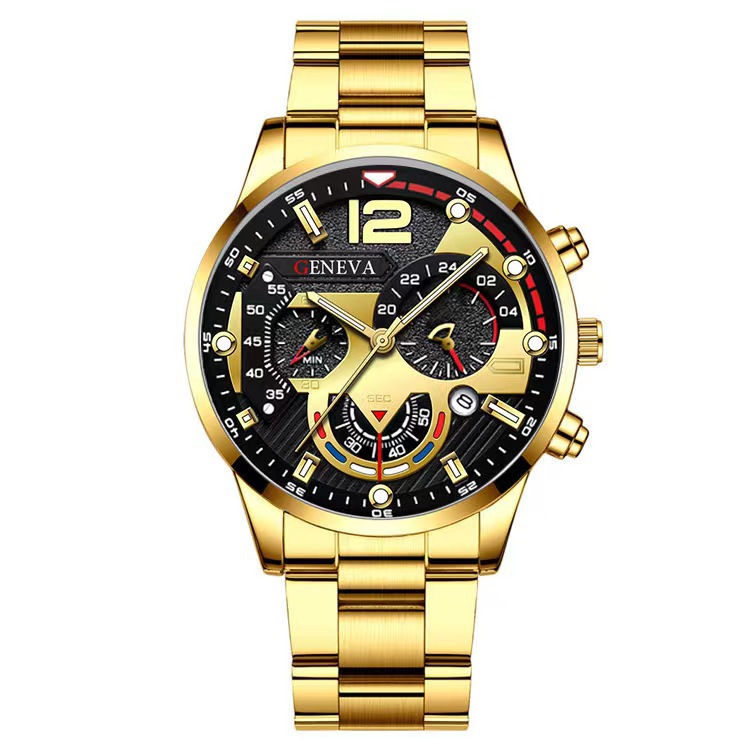 New generation of cross-border explosions men's watches fashion stainless steel with business watches luminous pointer