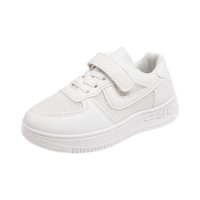 Small White Shoes Breathable Men's and Women's Net Shoes 2025 Spring and Summer New Baby Shoes Student White Platform Shoes