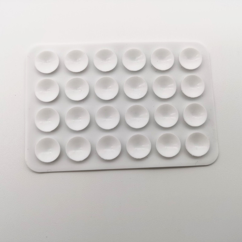24-piece mobile phone silicone suction cup Square mobile power non-slip suction cup mobile phone leather case power phone suction cup