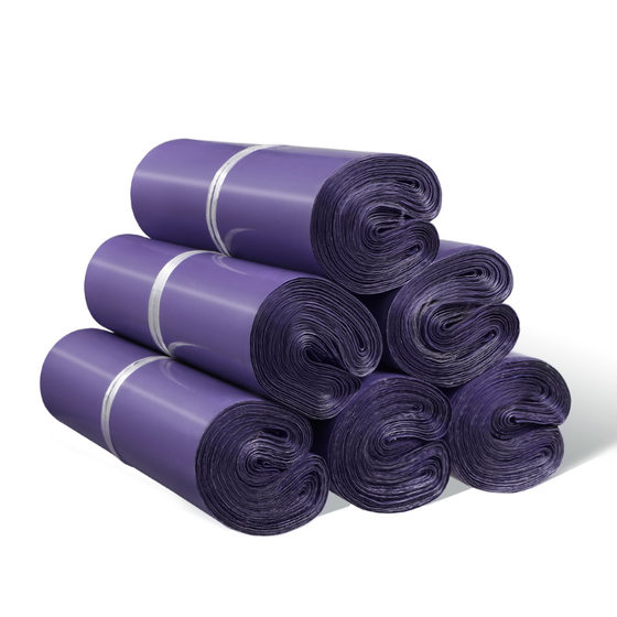 Express bag new material clothing packing bag Black logistics transportation thickened white waterproof packaging bag production Wholesale