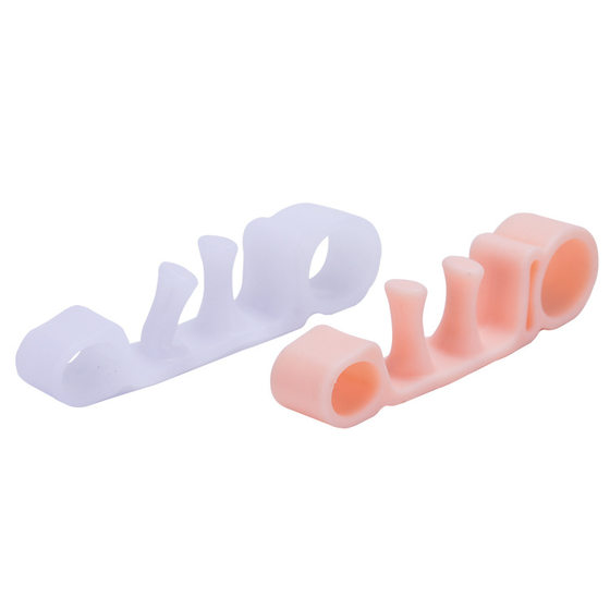 Five-hole toe pad valgus overlap correction pad hammer toe separation bending deformation toe splitter source factory