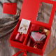 Aromatherapy gift box + shengshi rose + handbag