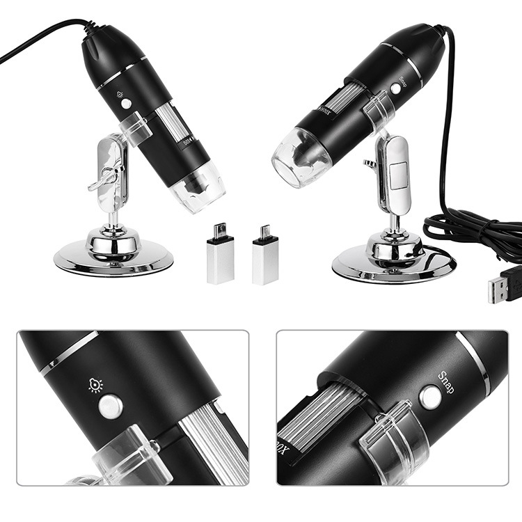 Foreign trade spot digital microscope skin detector a generation of hair can be connected to the computer to measure Android mobile phone