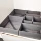 Wholesale cross-border non-woven storage box socks bra underwear drawer-style six-piece finishing foldable storage box