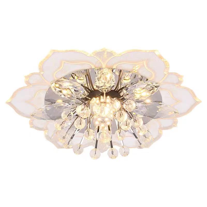 Spotlights led ceiling lights embedded crystal downlights aisle lights corridor lights modern minimalist creative entrance lighting
