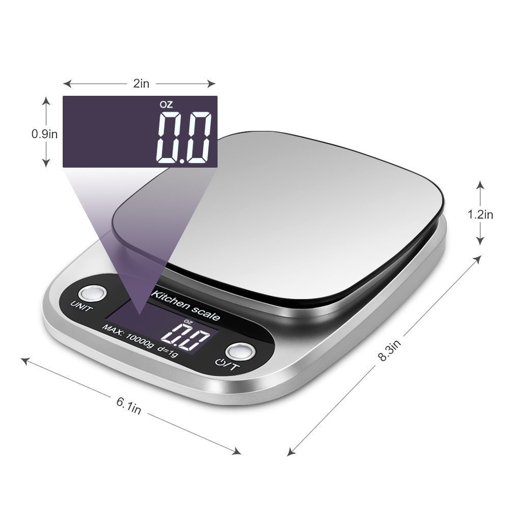 Household Kitchen Electronic Scale Multi-use Popular Food Table Scale Bench Scale Baking Scale Medicinal Coffee Scale Mini Portable