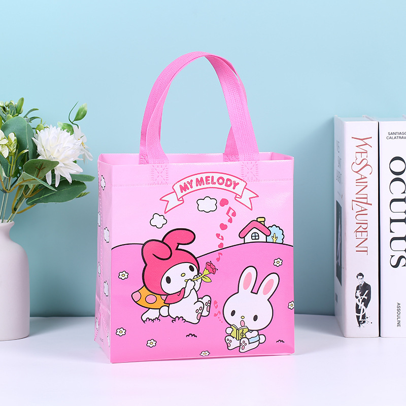 Cross-border new non-woven fabric Rio cute cartoon rabbit dog gift bag portable children's gift shopping bag