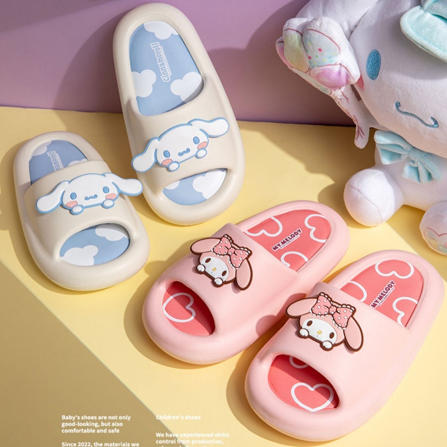 Cute Yugui dog drooping slippers for women Summer indoor home bathroom non-slip couple outdoor slippers wholesale