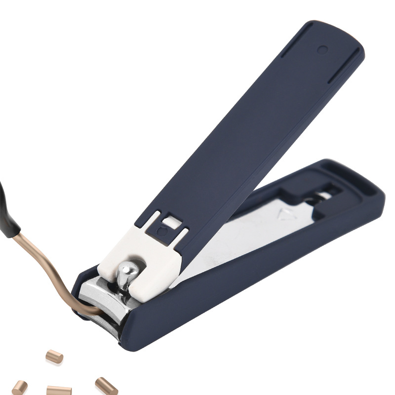 Macaron series nail clippers anti-splash nail clippers household nail clippers set single carbon steel manicure tool