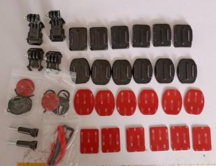 33-piece set is suitable for Gopro mountain dog Dajiang flat arc fixing seat screw wrench J clamp base