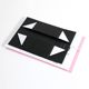 Spot flip folding box wholesale bow solid color packaging box cross-border foreign trade folding gift box one-piece gift box