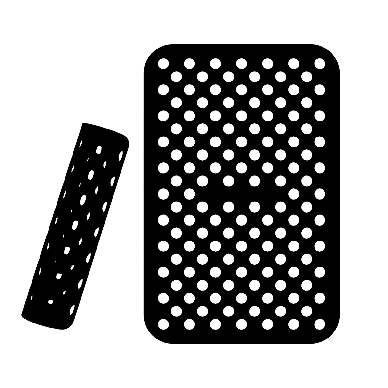 Rectangular Air Frying Pot Mat Airware Reusable Air Frying Pot Mat Air Frying Pot Silicone