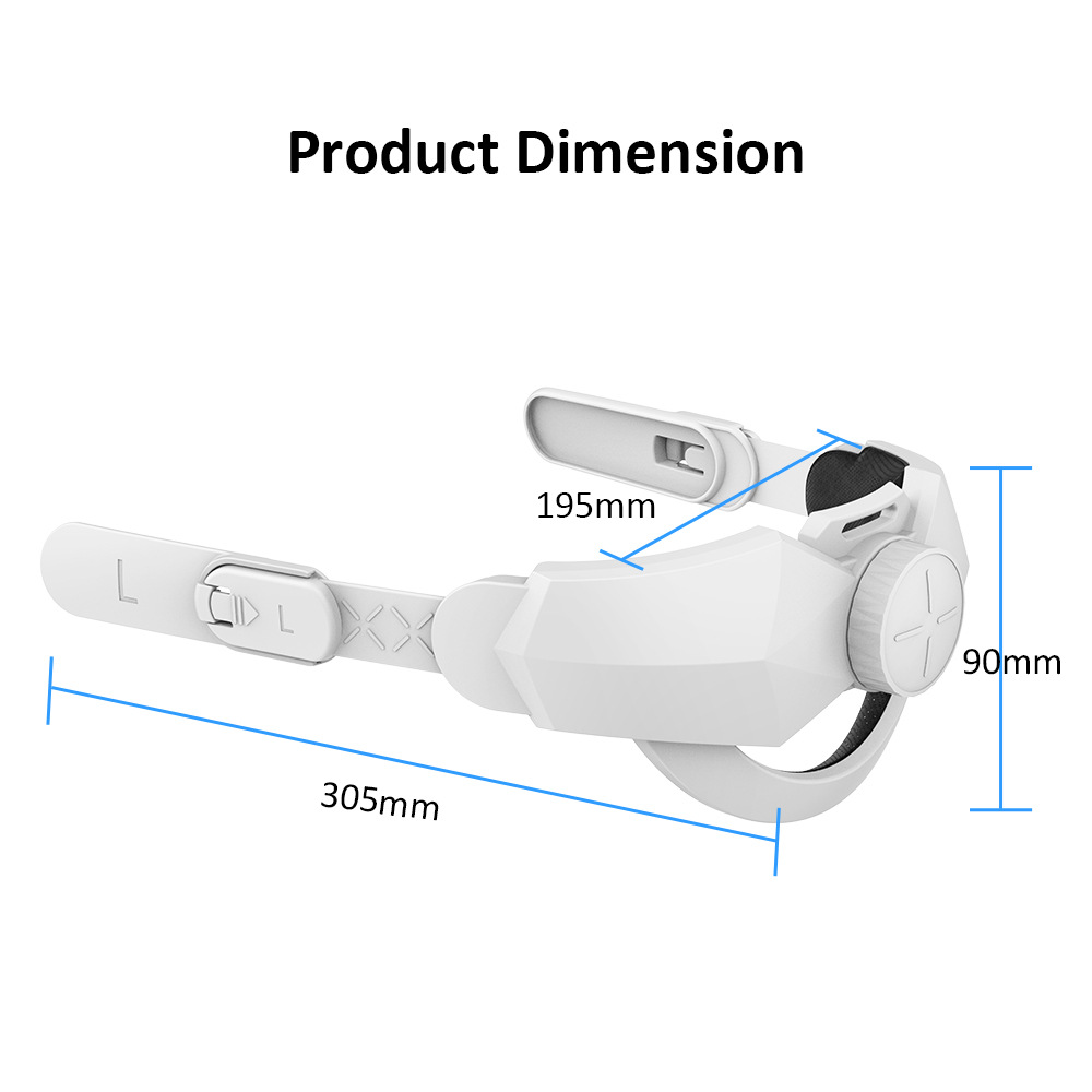 Amazon popular Oculus quest 2 comfortable elite head wear replaceable head wear weight reduction official headband