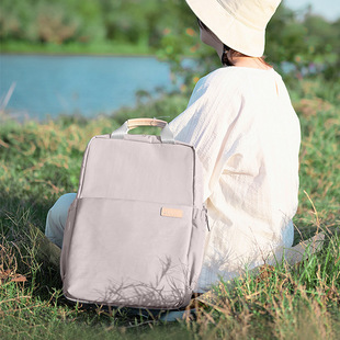 Backpack Women's 2021 New Korean Style Bag Female Student's Backpack for Business Cross-border Travel Breathable Wear-resistant Women's Schoolbag