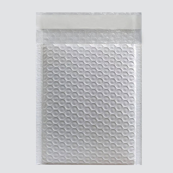 Bubble Bag Matte Composite Pearlescent Film White Packing Express Thickened Bubble Bag Envelope Bag Shockproof Bubble Bag