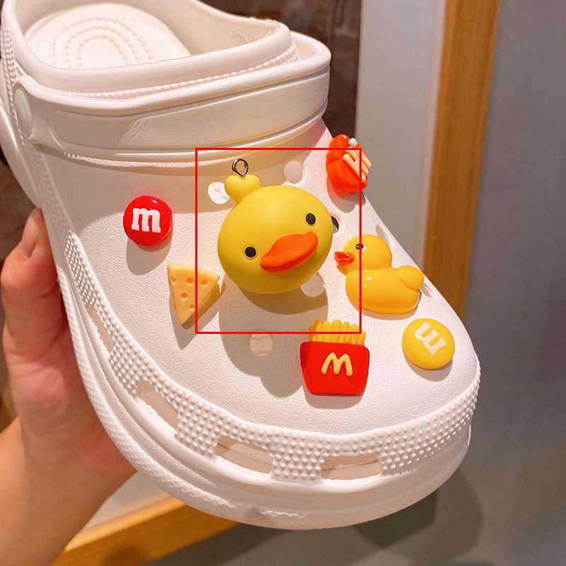 [Yiwu Delivery] Animal Hole Shoes Accessories diy Shoe Buckle Accessories Puppy Shoe Flower Buckle Decorative Buckle