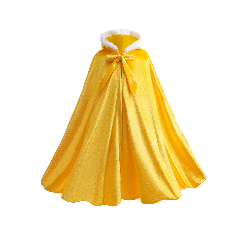 Cross-border Halloween cosplay shawl frozen girl costume cloak performance long cloak in stock