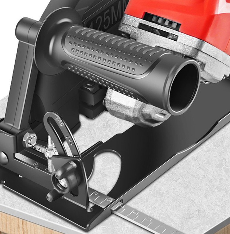 Angle grinder variable cutting machine conversion bracket multi-kinetic energy base. Wood metal tile Universal cutting tool