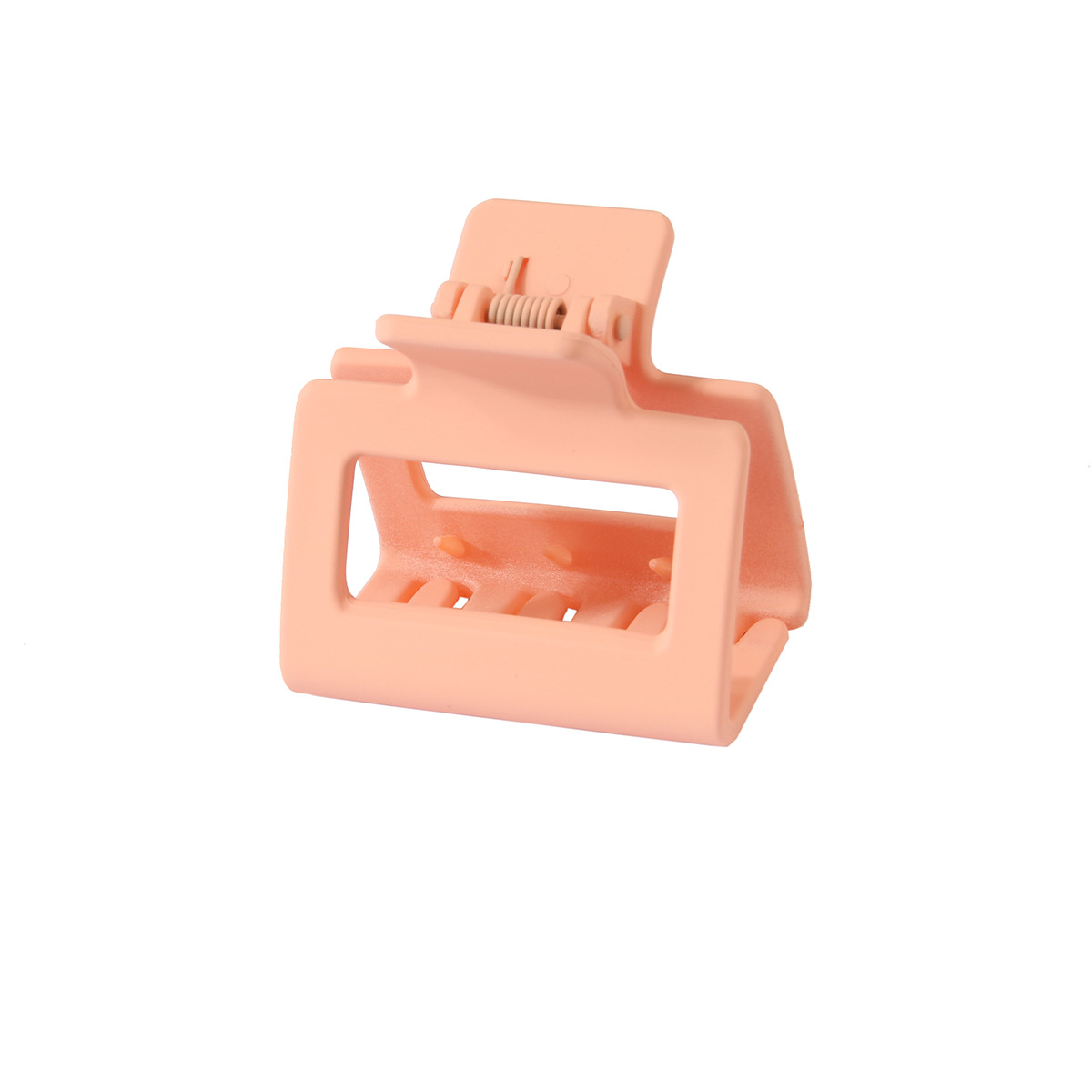 Guanyang PS material 5cm square matte grip clip cross-border  explosion hair claw clip with combination set_voghion.com