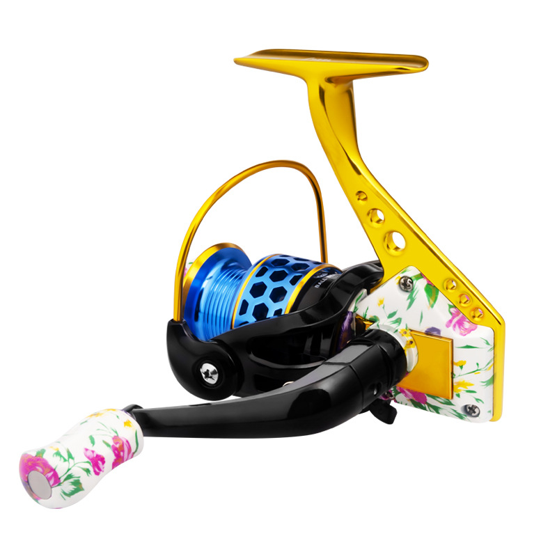 De Island GE Fishing Wheel 11-Axis Special Offer All-Metal Fishing Wheel Brand Spinning Wheel Lu Ya Wheel Long-cast Sea Pole Wheel Shaking Wheel