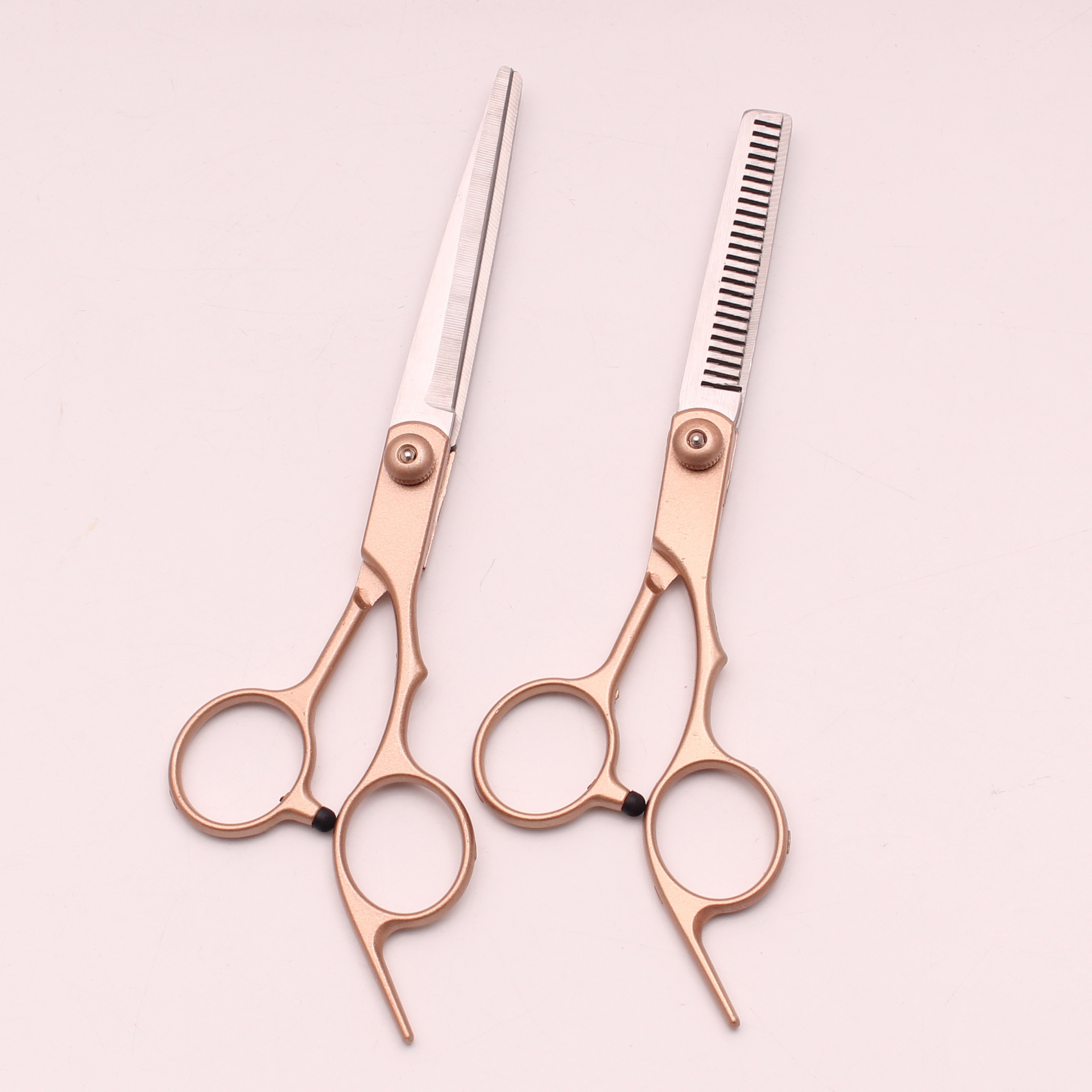 Home Apprentice Hand Haircutting Scissors Oblique Tail Split Scissors Stainless Steel Thinning Hairdressing Scissors Multi-color Available
