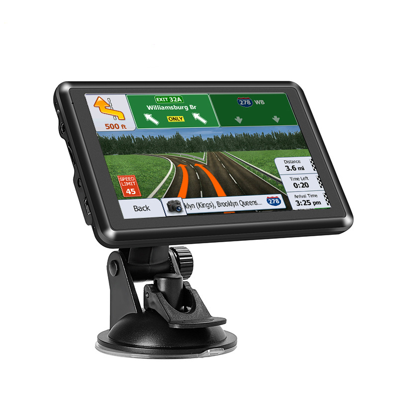 Cross-border foreign trade 5 inch gps navigator car portable universal HD 8G truck Europe North America global