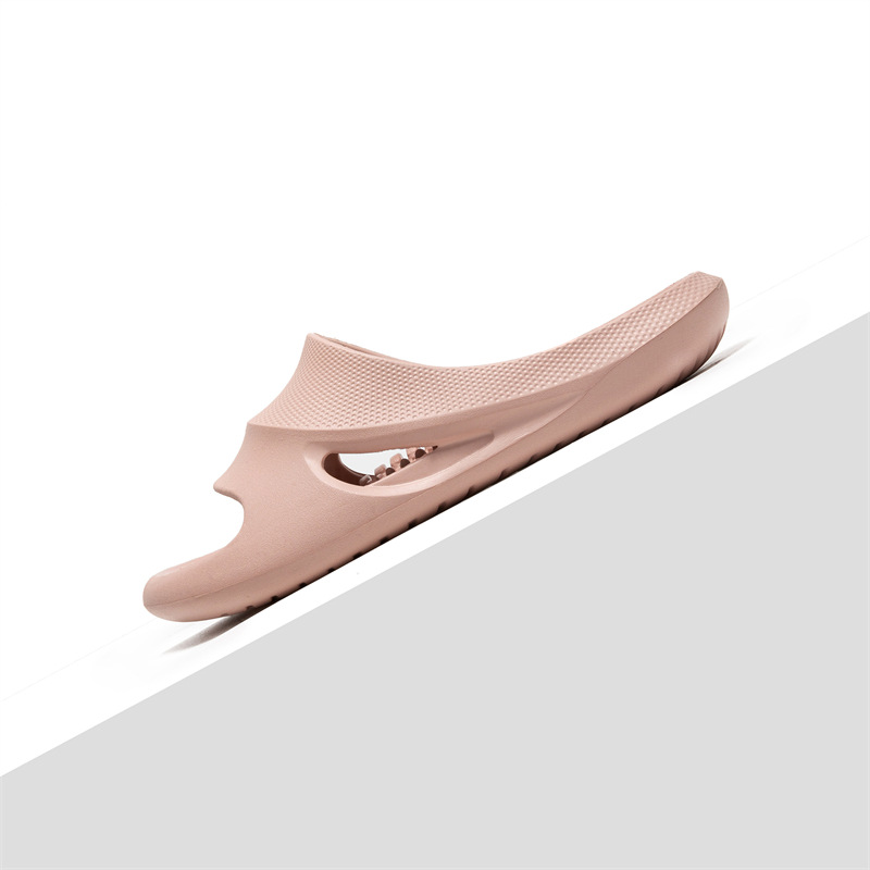 Jiajiale Massage Leakage Slippers Women's Slip-on Feeling Thick Bottom Indoor Bathroom Non-slip Bath Soft Bottom Slippers Men's New