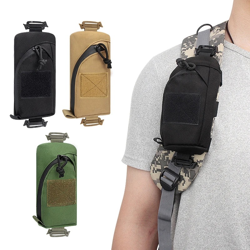 Outdoor Tactical Shoulder Strap Bag Accessory Hanging Bag 900D Nylon EDC Camouflage Missy Medical Bag Molle Storage Bag