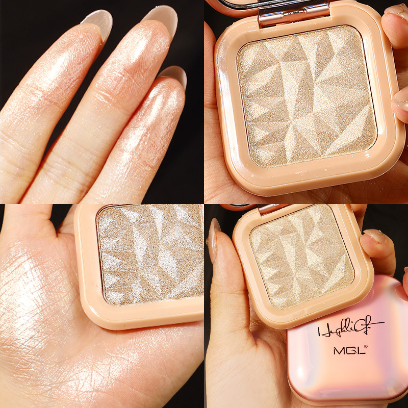 MGL monochrome diamond ginger highlight nose face brightening nude pearlescent sparkling champagne gold natural fine glitter