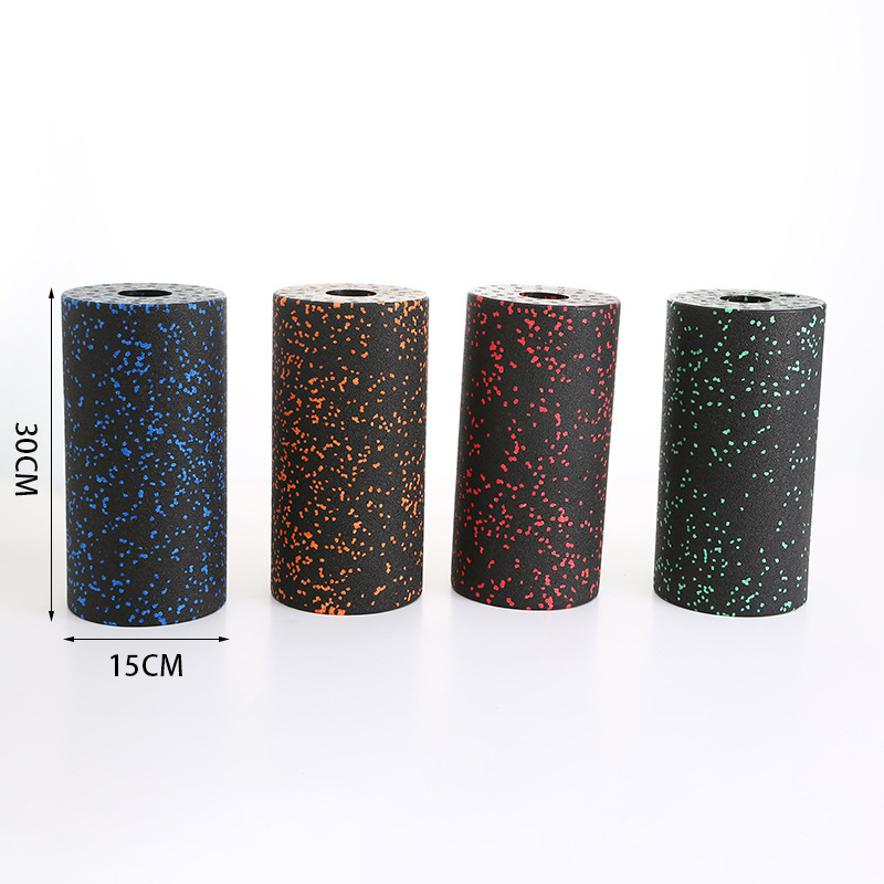 High hardness EPP foam hollow shaft muscle relaxation roller yoga fitness column leg massage roller smooth surface