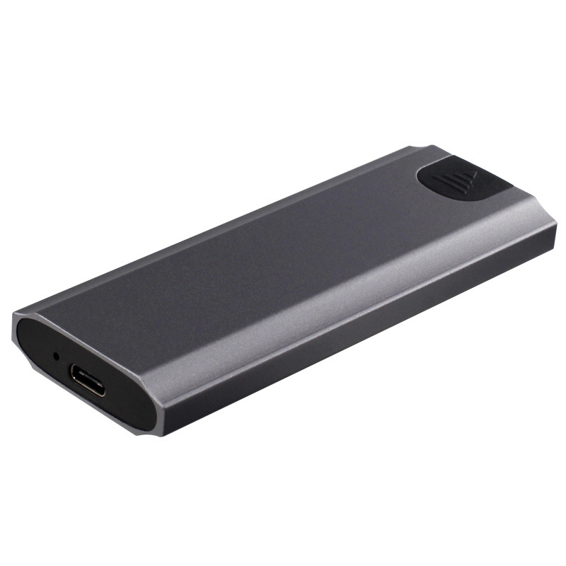 Tool-free M.7 mobile hard disk box NVME/NGFF dual protocol aluminum alloy SSD solid state hard disk box 3.1
